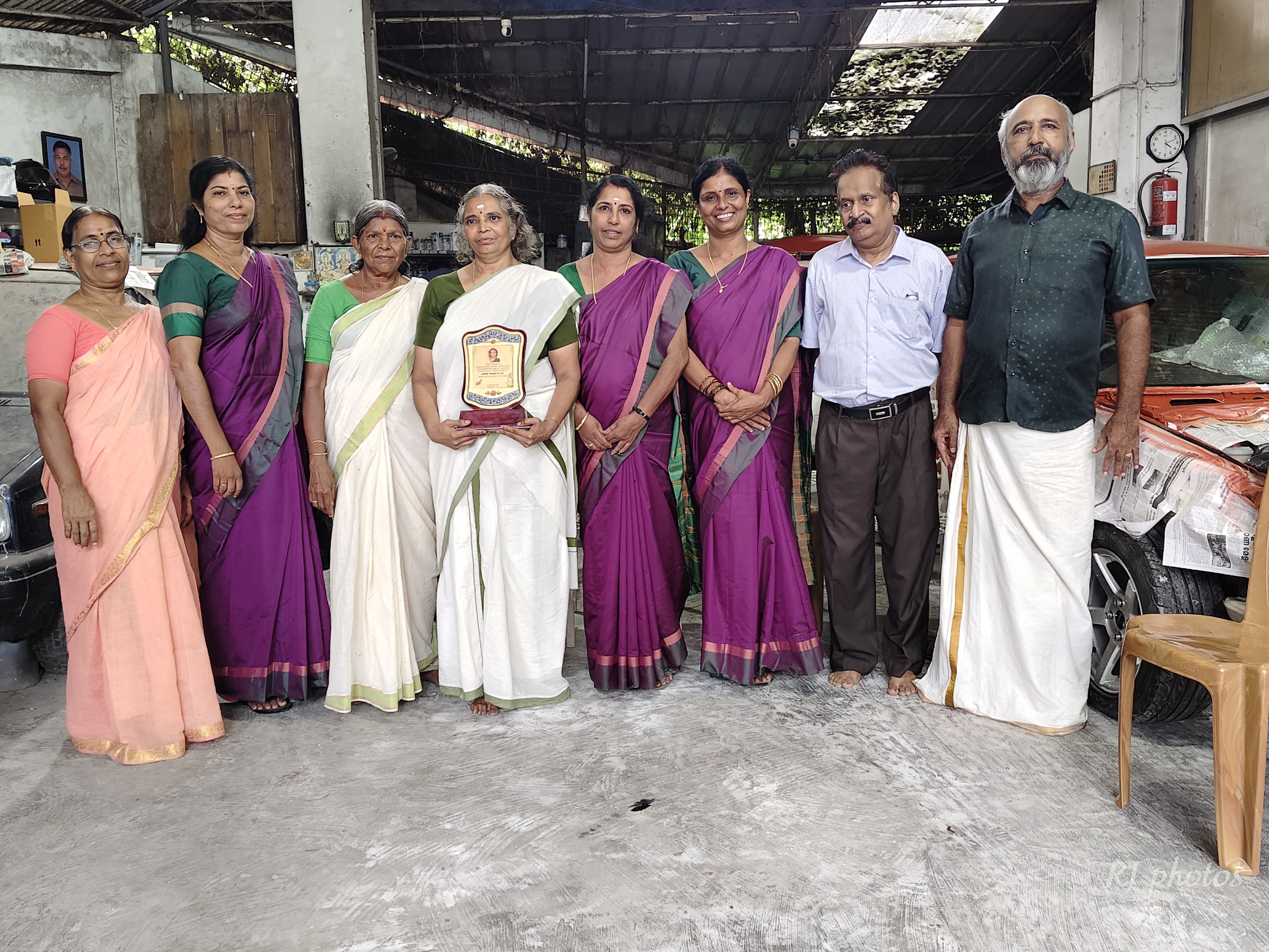 Felicitation of Smt.C Jayasree.